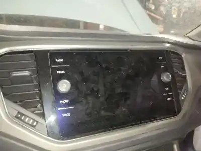 Автозапчастина б/у аудіо система / радіо cd для volkswagen t-roc (a11, d11) 1.0 tsi посилання на oem iam 3g5035820r  3g5035820f