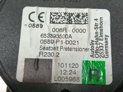 Pezzo di ricambio per auto di seconda mano cintura di sicurezza anteriore destra per seat ateca 5fp / fdffax0 khp8pz xperience at riferimenti oem iam 576857706braa  653393500a