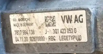 Second-hand car spare part steering rack for seat ateca 5fp / fdffax0 khp8pz xperience at oem iam references 5q1423056j  3q1423053g