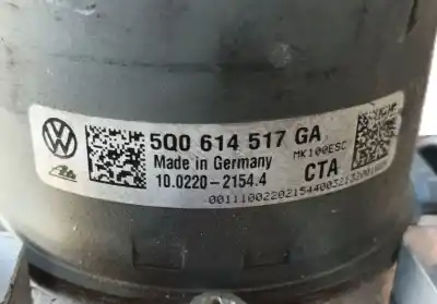 Pezzo di ricambio per auto di seconda mano abs per volkswagen t-roc (a11, d11) 1.0 tsi riferimenti oem iam 5q0614517gabef  5q0614517ga