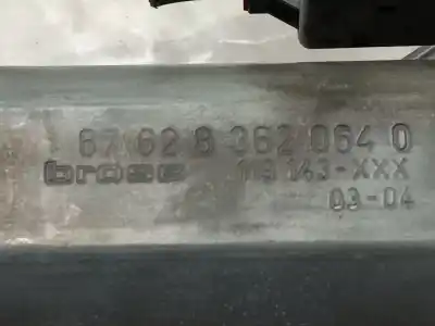 Second-hand car spare part passenger side right window regulator for bmw 3 (e46) 320 d oem iam references 51337020660  676283620640