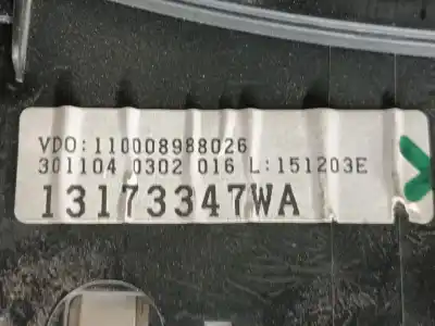 Second-hand car spare part dashboard for opel combo tour 1.3 cdti 16v oem iam references 93179368  13173347wa