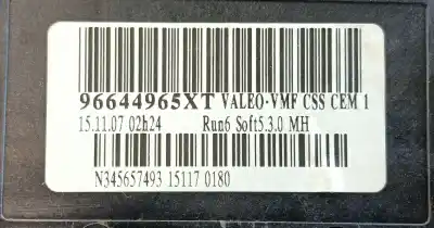 Pezzo di ricambio per auto di seconda mano comando multifunzione per citroen c4 picasso i monospace (ud_) 1.6 hdi riferimenti oem iam 624348  96811352xt