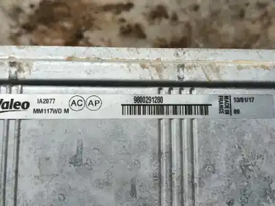 Peça sobressalente para automóvel em segunda mão intercooler por peugeot partner tepee 1.6 bluehdi 100 referências oem iam 9800291280  mm117wdm