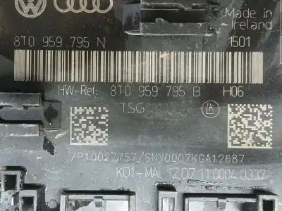 Second-hand car spare part electronic module for audi a4 b8 (8k2) 2.0 tfsi oem iam references 8t0959795h  8t0959795n