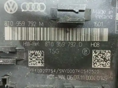 Second-hand car spare part electronic module for audi a4 b8 (8k2) 2.0 tfsi oem iam references 8t0959792g  8t0959792m