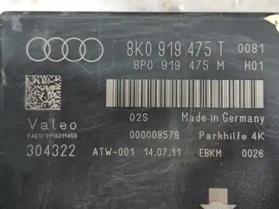 Second-hand car spare part electronic module for audi a4 b8 (8k2) 2.0 tfsi oem iam references 8k0919475t  