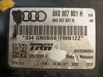 Second-hand car spare part electronic module for audi a4 b8 (8k2) 2.0 tfsi oem iam references 8k0907801h  a2c53369554