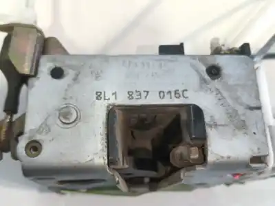 Peça sobressalente para automóvel em segunda mão fechadura da porta dianteira direita por audi a3 (8l1) 1.6 referências oem iam 8l1837016d  8l1837016c