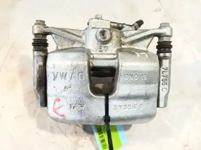 Peça sobressalente para automóvel em segunda mão pinça de travão dianteira esquerda por skoda octavia iv (nx3, nn3) 2.0 tdi referências oem iam 5wa615123g