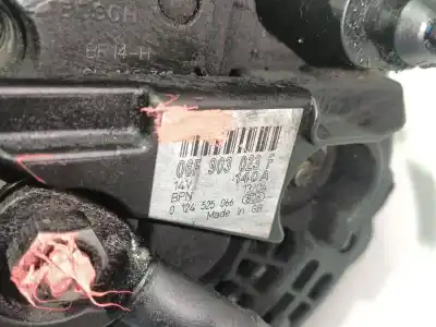 Second-hand car spare part alternator for audi a3 (8p1) 2.0 tdi 16v oem iam references 06f903023f / 06f903023fx  06f903023f