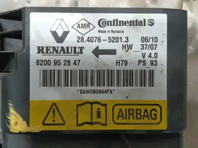 Peça sobressalente para automóvel em segunda mão centralina de airbag por dacia duster (hs_) 1.5 dci referências oem iam 8201385569  8200952847