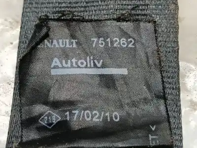 Peça sobressalente para automóvel em segunda mão cinto de segurança traseiro direito por dacia duster (hs_) 1.5 dci referências oem iam 8200751262  751262