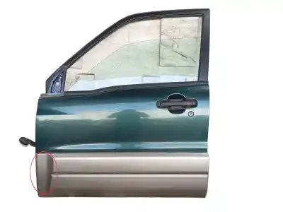 Peça sobressalente para automóvel em segunda mão PORTA DA FRENTE ESQUERDA por SUZUKI GRAND VITARA I (FT, HT) 2.0 HDI 110 4X4 (SQ 420D) Referências OEM IAM 6800265832000  