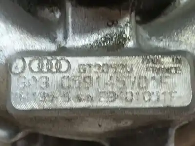 Peça sobressalente para automóvel em segunda mão turbocompresor por audi a4 b6 (8e2) 2.5 tdi quattro referências oem iam 059145701s  gt2052u