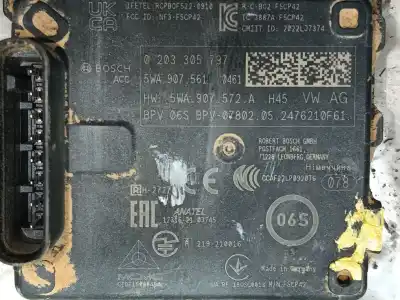 Second-hand car spare part electronic module for cupra formentor (km7) 1.5 tsi oem iam references 5wa907561  0203305797
