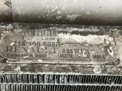 Peça sobressalente para automóvel em segunda mão intercooler por dacia duster (hs_) 1.5 dci referências oem iam 214100598r  