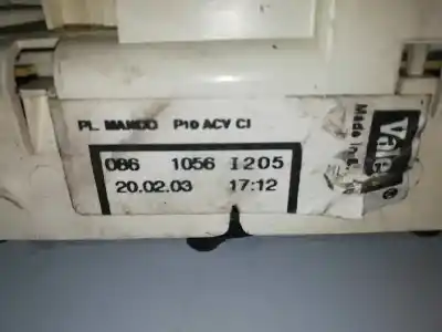 Pezzo di ricambio per auto di seconda mano controllo climatico per opel corsa c corsa c riferimenti oem iam 0861056i205  