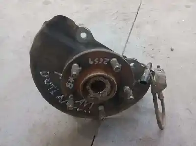 Second-hand car spare part front left knuckle for mitsubishi outlander (cw0) 2.0 di-d cat oem iam references   