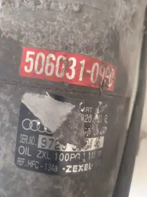 Peça sobressalente para automóvel em segunda mão COMPRESSOR DE AR CONDICIONADO A/A A/C por VOLKSWAGEN GOLF IV BERLINA (1J1)  Referências OEM IAM 5060310990  