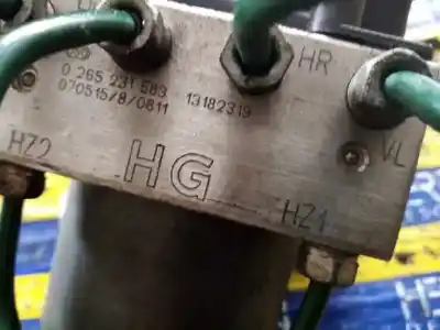 Second-hand car spare part abs for opel combo corsa c oem iam references 0265231583  13182319