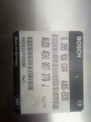 Pezzo di ricambio per auto di seconda mano centralina abs per audi a6 avant (c4) 2.6 riferimenti oem iam 0265109024  4d0907379j