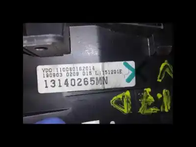 Peça sobressalente para automóvel em segunda mão QUADRANTE por OPEL MERIVA  Referências OEM IAM 13140265MN 1909030209015L 110080162014