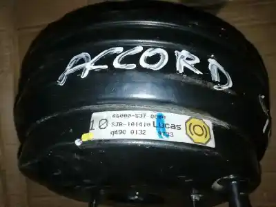 Second-hand car spare part brake servo for honda accord berlina (cc/ce) 2.0 tdi turbodiesel (cf1) oem iam references 46000s37g000  sjb101410