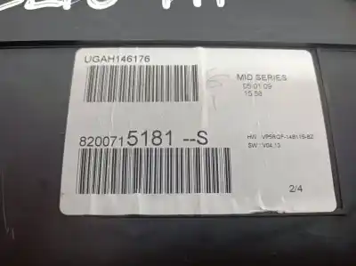 Peça sobressalente para automóvel em segunda mão quadrante por renault clio iii exception referências oem iam 8200715181s  ugah146176