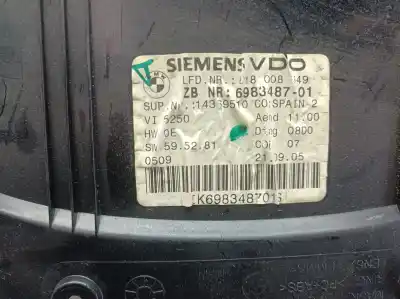 Peça sobressalente para automóvel em segunda mão quadrante por bmw serie 3 berlina (e90) 2.0 320d [2.0 ltr. - 120 kw 16v diesel] referências oem iam 698348701  a2 53144918