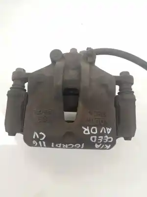 Автозапчасти б/у ПЕРЕДНИЙ ПРАВЫЙ ТОРМОЗНОЙ СУППОРТ за KIA CEE´D  ссылки OEM IAM H18D3   Автозапчасти б/у ПЕРЕДНИЙ ПРАВЫЙ ТОРМОЗНОЙ СУППОРТ за KIA CEE´D  ссылки OEM IAM H18D3