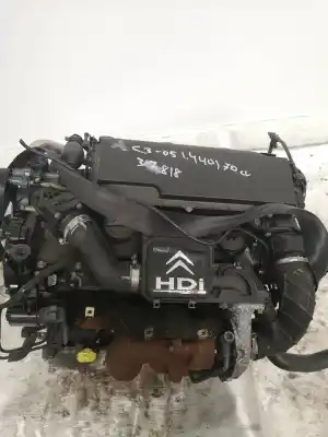 Second-hand car spare part complete engine for citroen c3 1.4 16v oem iam references 8hz  