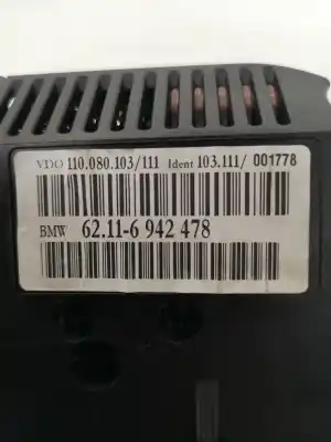 Second-hand car spare part dashboard for bmw serie 7 (e65/e66) * oem iam references 62116942478  110080103