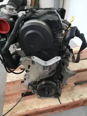 Second-hand car spare part complete engine for volkswagen polo (9n3) 1.4 tdi oem iam references bnm  