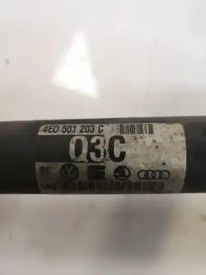 Second-hand car spare part rear right transmission for audi a8 (4e2) 3.0 v6 24v tdi oem iam references 4e0501203c  