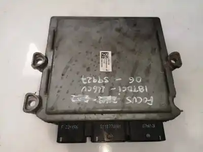 Second-hand car spare part ecu engine control for ford focus lim. (cb4) 1.8 tdci turbodiesel cat oem iam references 6m5112a650ya  5ws40512at