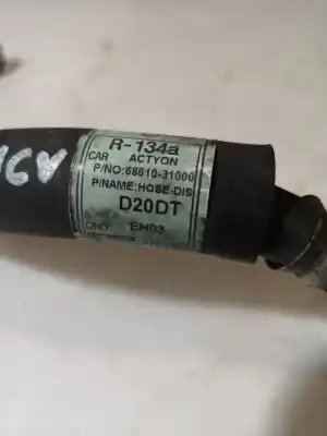 Pezzo di ricambio per auto di seconda mano tubi aria condizionata per ssangyong actyon 200 xdi riferimenti oem iam 6861031000  d20dt