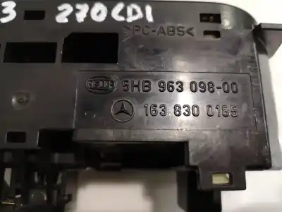 Piesă de schimb auto la mâna a doua controlul încalzire / aer conditionat pentru mercedes-benz clase m (w163) ml 320 (163.154) referințe oem iam 1638300185 5hb963098-00 
