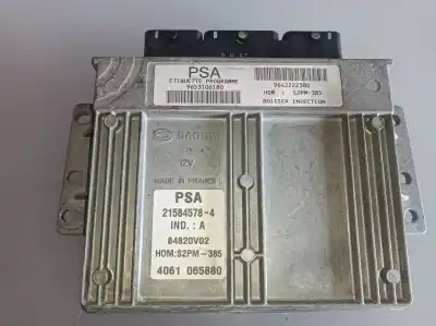 Second-hand car spare part ECU ENGINE CONTROL for CITROEN C2  OEM IAM references 9653106180  9642222380