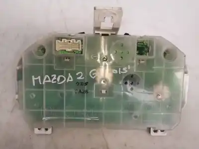 Peça sobressalente para automóvel em segunda mão quadrante por mazda 2 (de_, dh_) 1.3 (de3fs) referências oem iam d01j55430  dvdp75a