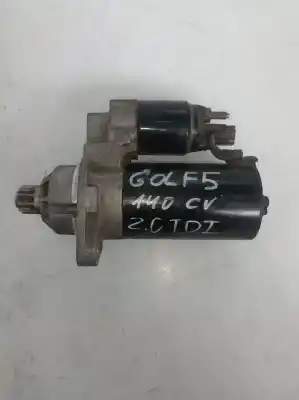 Second-hand car spare part Starter Motor for VOLKSWAGEN GOLF V BERLINA (1K1) Highline OEM IAM references 0001123014  