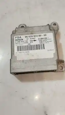 Tweedehands auto-onderdeel AIRBAG BESTURINGSEENHEID voor PEUGEOT 207/207+ (WA_, WC_) 1.6 HDI OEM IAM-referenties 9663593380  