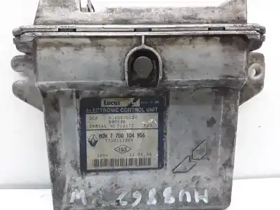 Peça sobressalente para automóvel em segunda mão Centralina De Motor Uce por RENAULT KANGOO (F/KC0) 1.5 dCi Diesel Referências OEM IAM 7700104956  