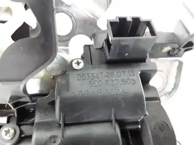 Second-hand car spare part trunk lock for skoda rapid ambition oem iam references 5e0827505  