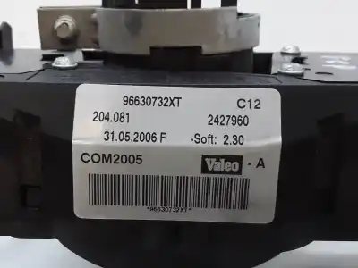 Автозапчастина б/у управління світлом для peugeot 207/207+ (wa_, wc_) 1.4 16v посилання на oem iam 96630732xt  