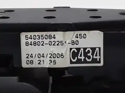 Автозапчастина б/у передні вікний вмикач для toyota corolla (e12) 1cdftv посилання на oem iam 54035084   Автозапчастина б/у передні вікний вмикач для toyota corolla (e12) 1cdftv посилання на oem iam 54035084