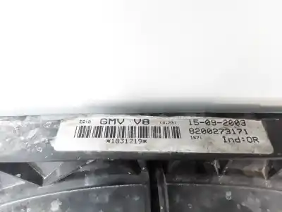 Автозапчастина б/у електро вентилятор для renault espace iv (jk0/1_) 2.2 dci (jk0h) посилання на oem iam 8200273171  