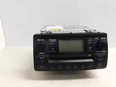 Second-hand car spare part audio system / radio cd for toyota corolla (e12) 1cdftv oem iam references 8612002380  