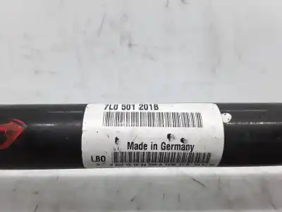 Pièce détachée automobile d'occasion transmission arriere gauche pour volkswagen touareg (7l6) tdi v6 +motion références oem iam 7l0501201b