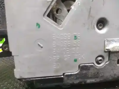 Pezzo di ricambio per auto di seconda mano serratura porta posteriore destra per citroen c4 grand picasso c4 grand picasso riferimenti oem iam 24099158  